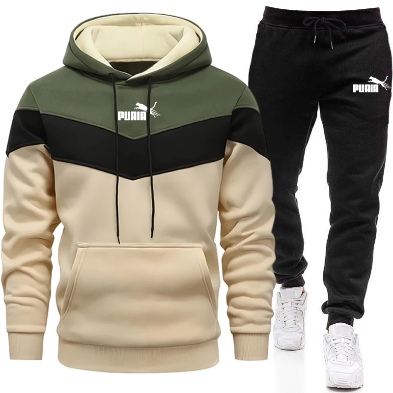 Men'S Fashion Trousers - Men's Set/Hoodie/Pants 2026 Autumn Winter Daily
