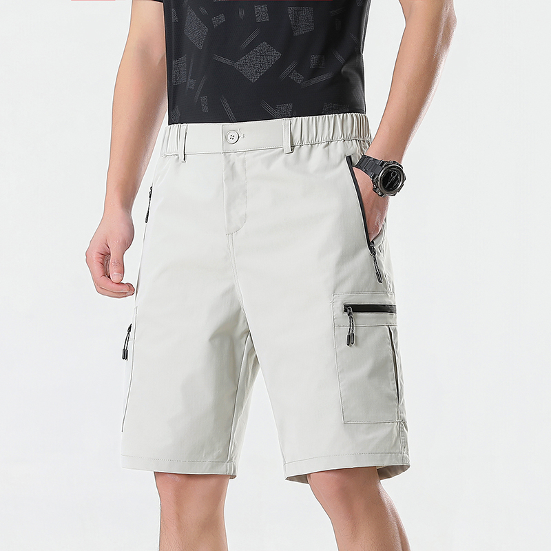 Men'S Fashion Trousers - Mens Cargo Shorts Knee Pants Zipper