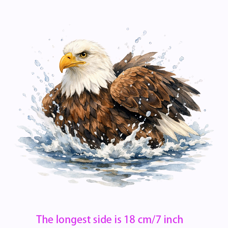 Men'S Fashion Over 50 - Eagle Spread Wings Flying Heat Transfer