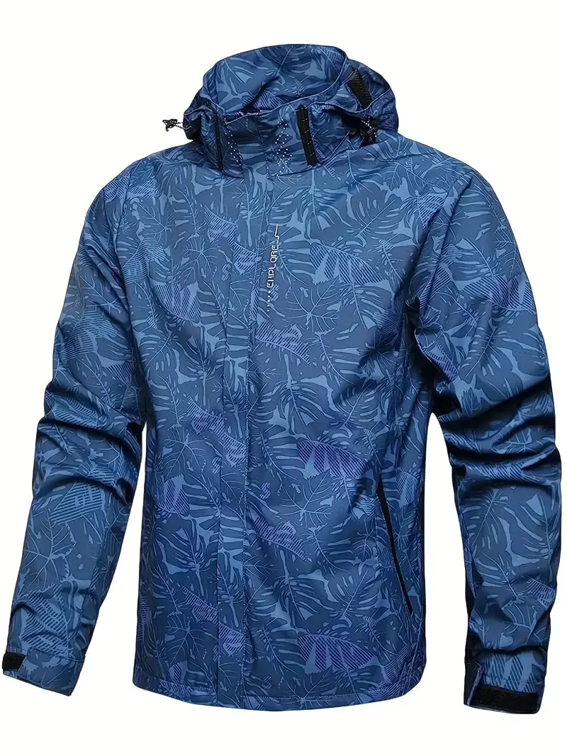 Windbreaker Men Zip - 2026 Men's Casual Waterproof Windbreaker Jacket