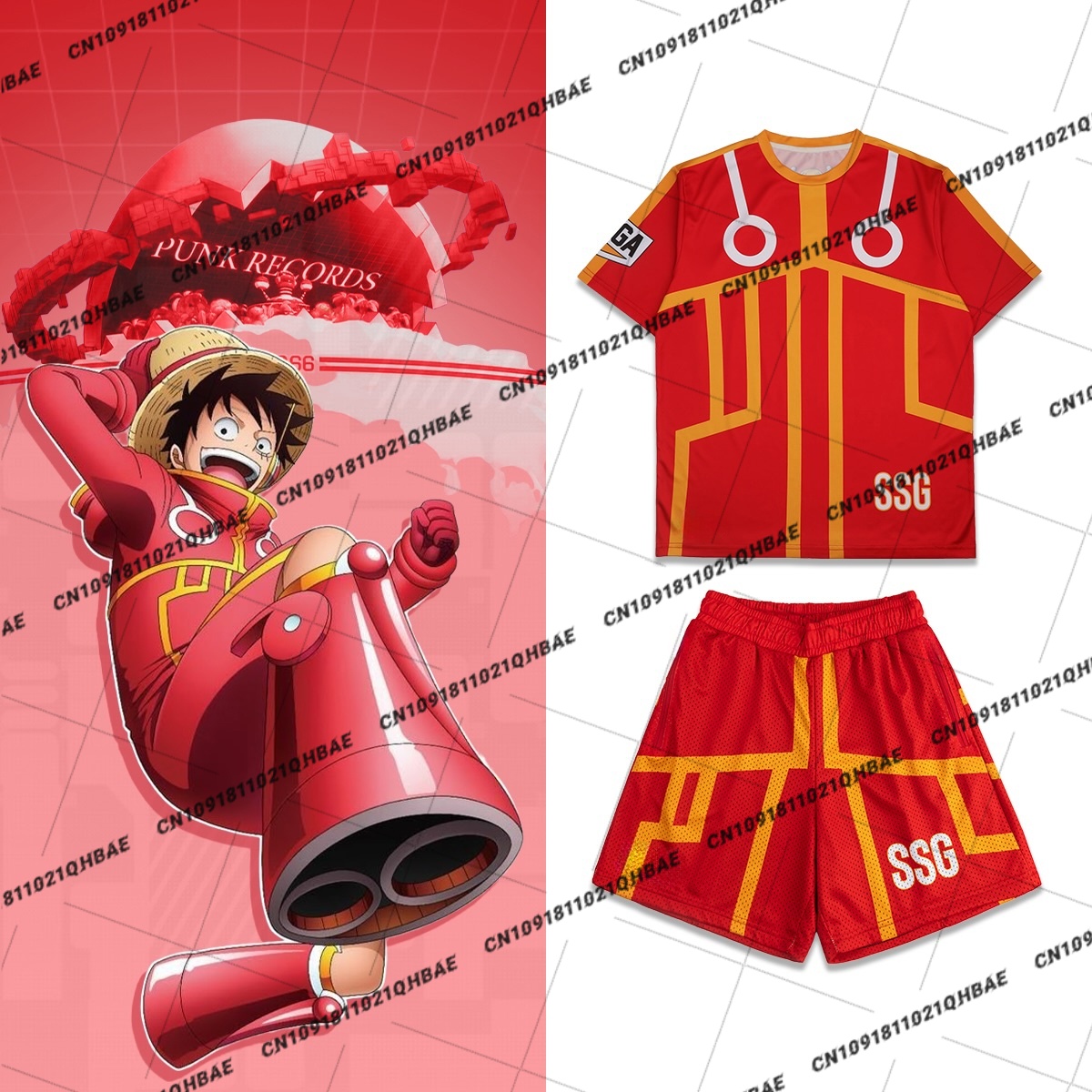 Men'S Fashion Videos - New Egghead Island Monkey D. Luffy