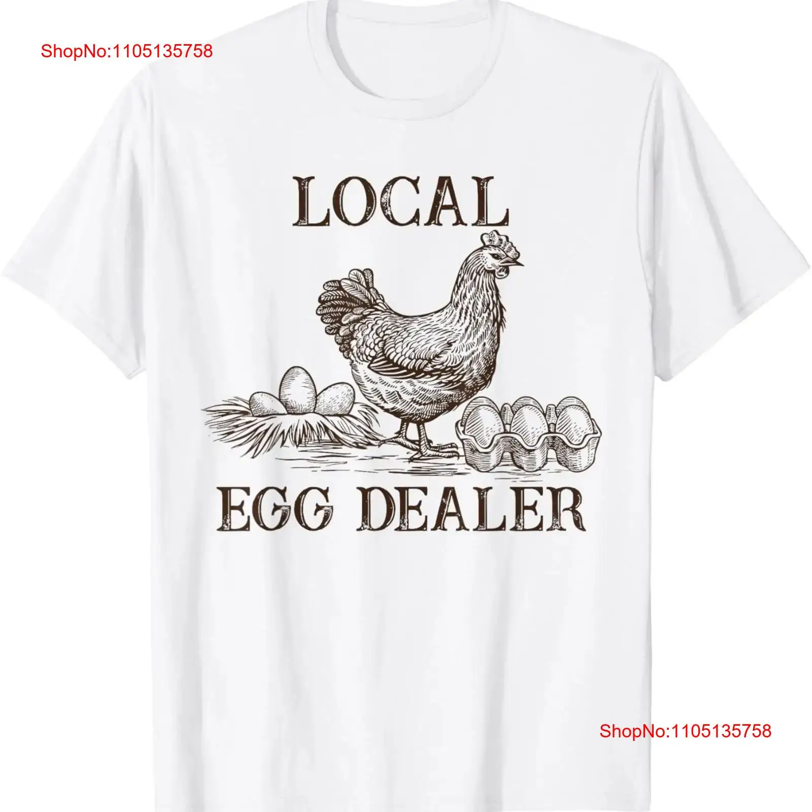 Men'S Fashion Easter - Local Egg Dealer Retro Chicken Funny