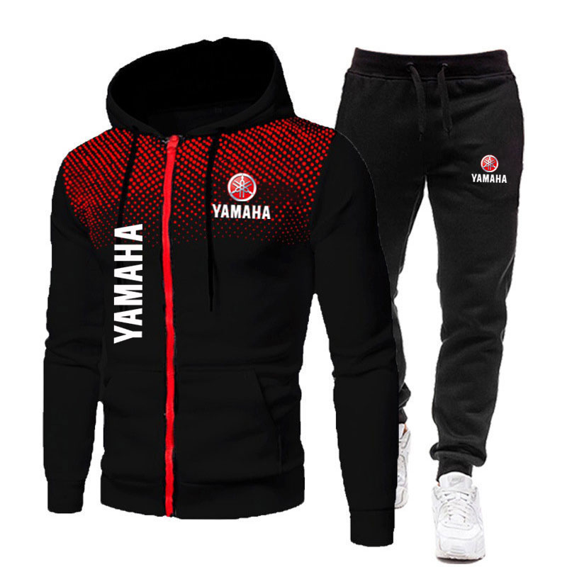 Men'S Fashion Trousers - Yamaha Men's Sets Logo Print Spring