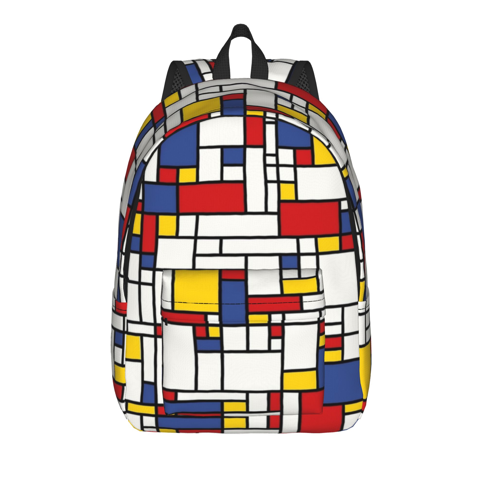 Men'S Fashion 1960S - Piet Mondrian Abstract Pop 1960s Red