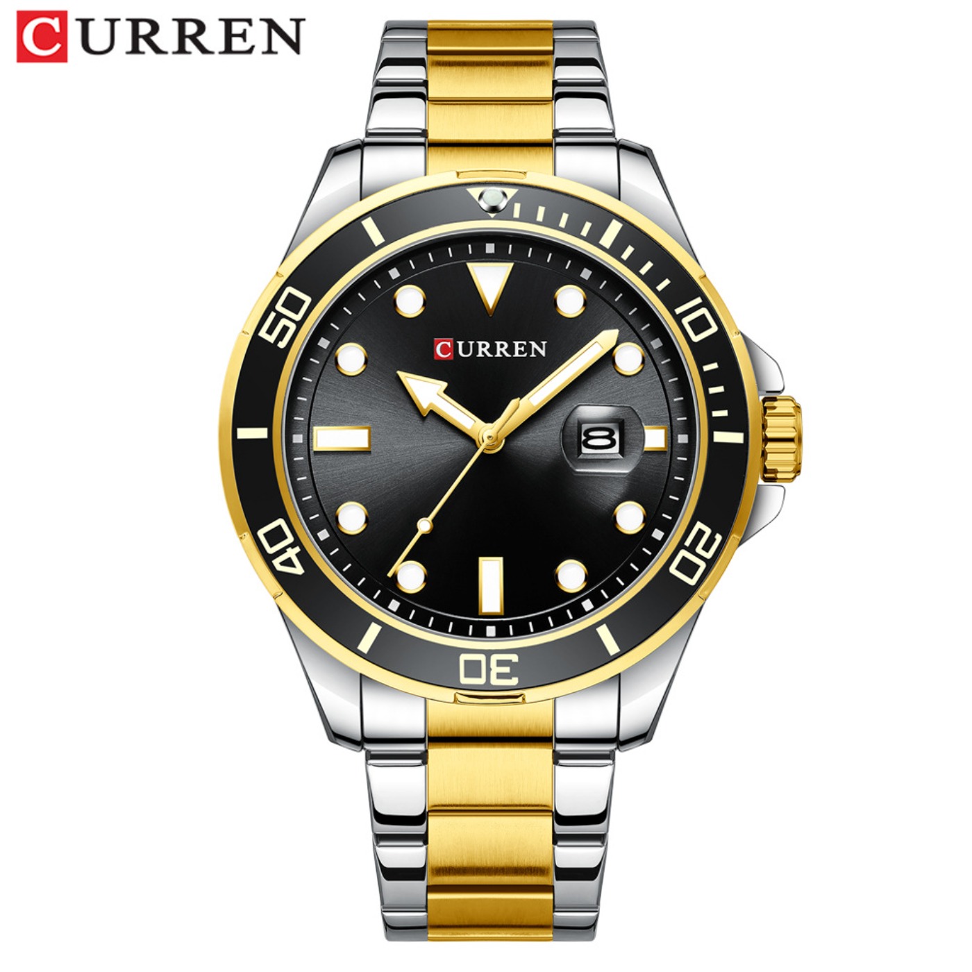 CURREN New Green Water Ghost S - Mens Fashion Watch 评论和价格