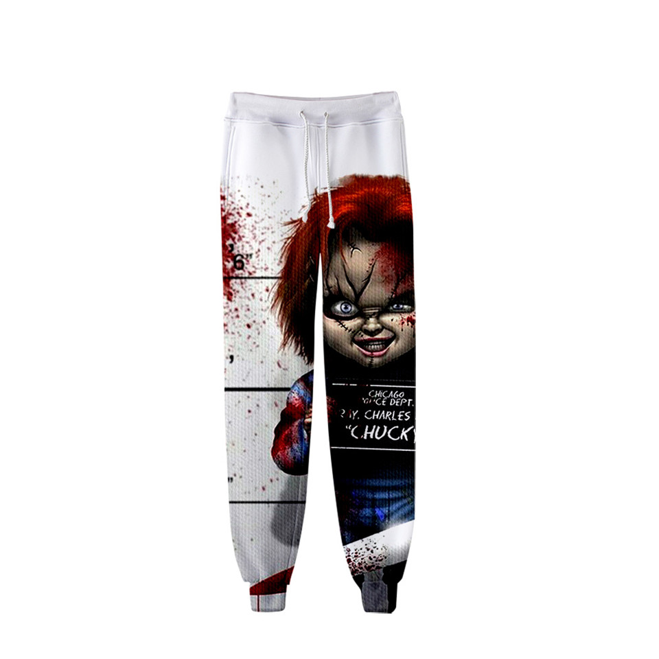 2026 New 3D Full-print Horror  - Men'S Fashion Trousers 评论和价格