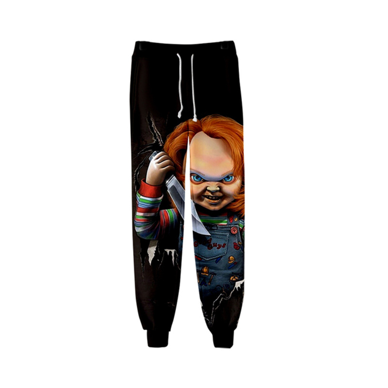 2026 New 3D Full-print Horror  - Men'S Fashion Trousers 评论和价格