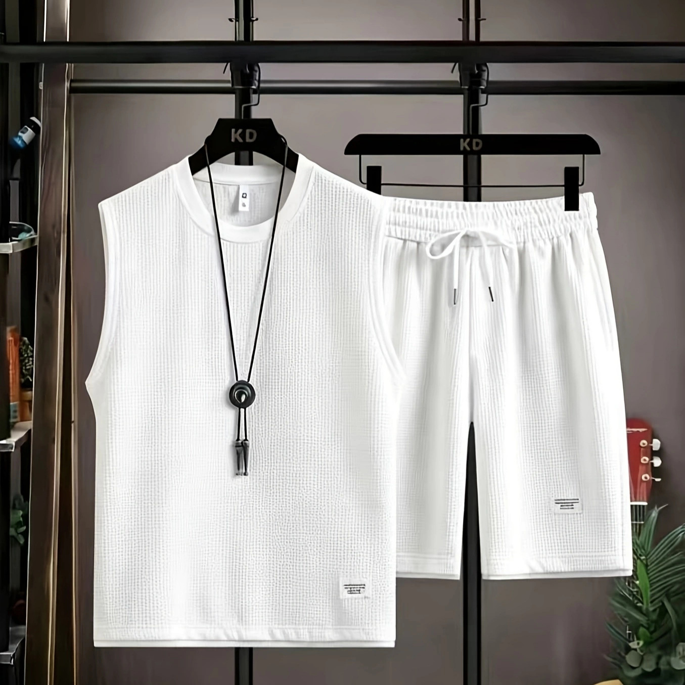 Summer men's vest sets high qu - Mens Fashion Casual 评论和价格