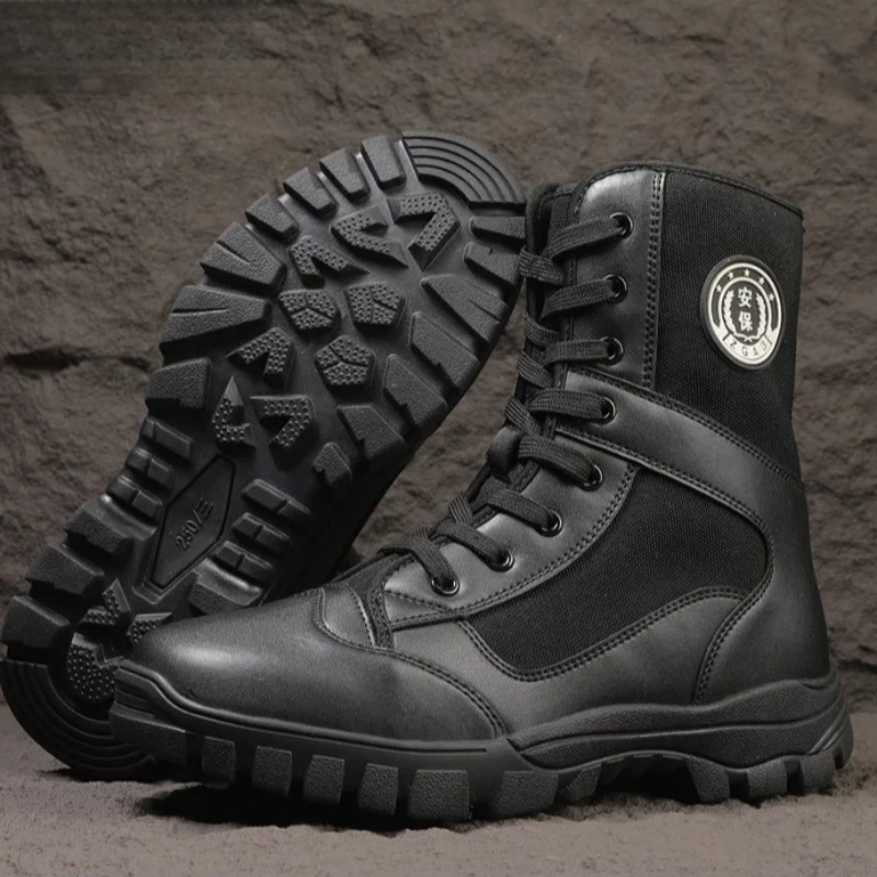 High Quality Men Boots Fashion - Mens Fashion Combat Boots 评论和价格