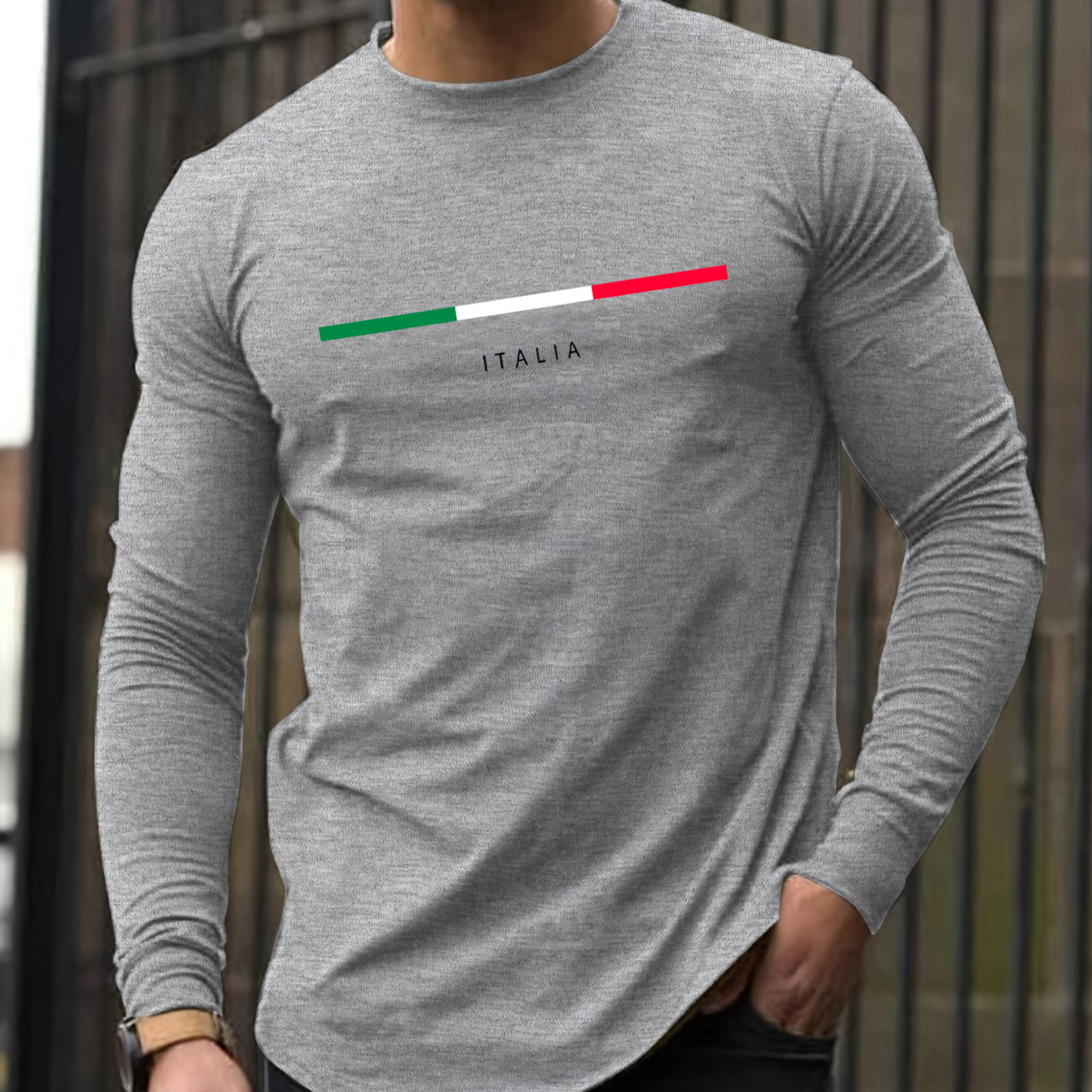 100% pure cotton men's long sl - Mens Fashion Casual 评论和价格