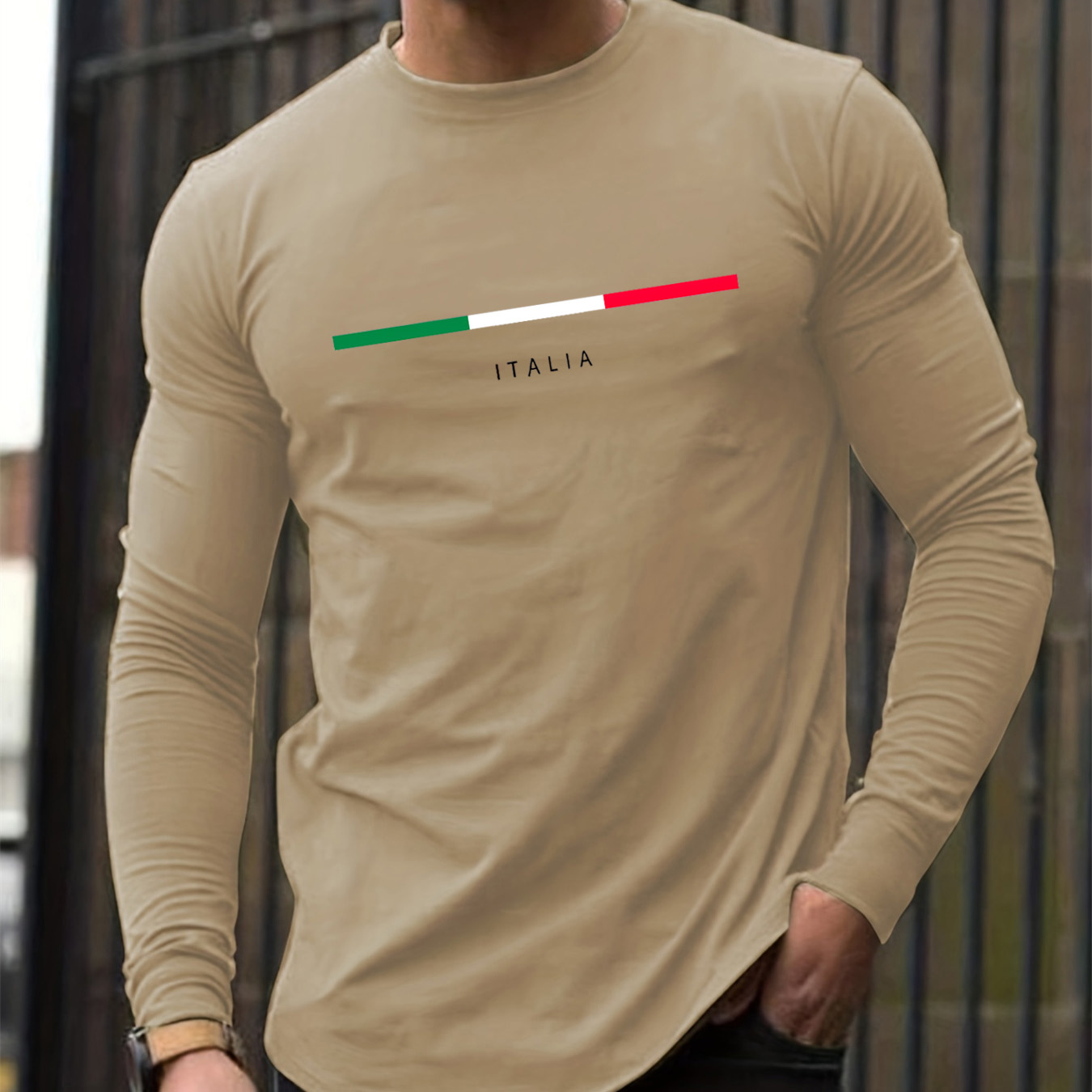 100% pure cotton men's long sl - Mens Fashion Casual 评论和价格