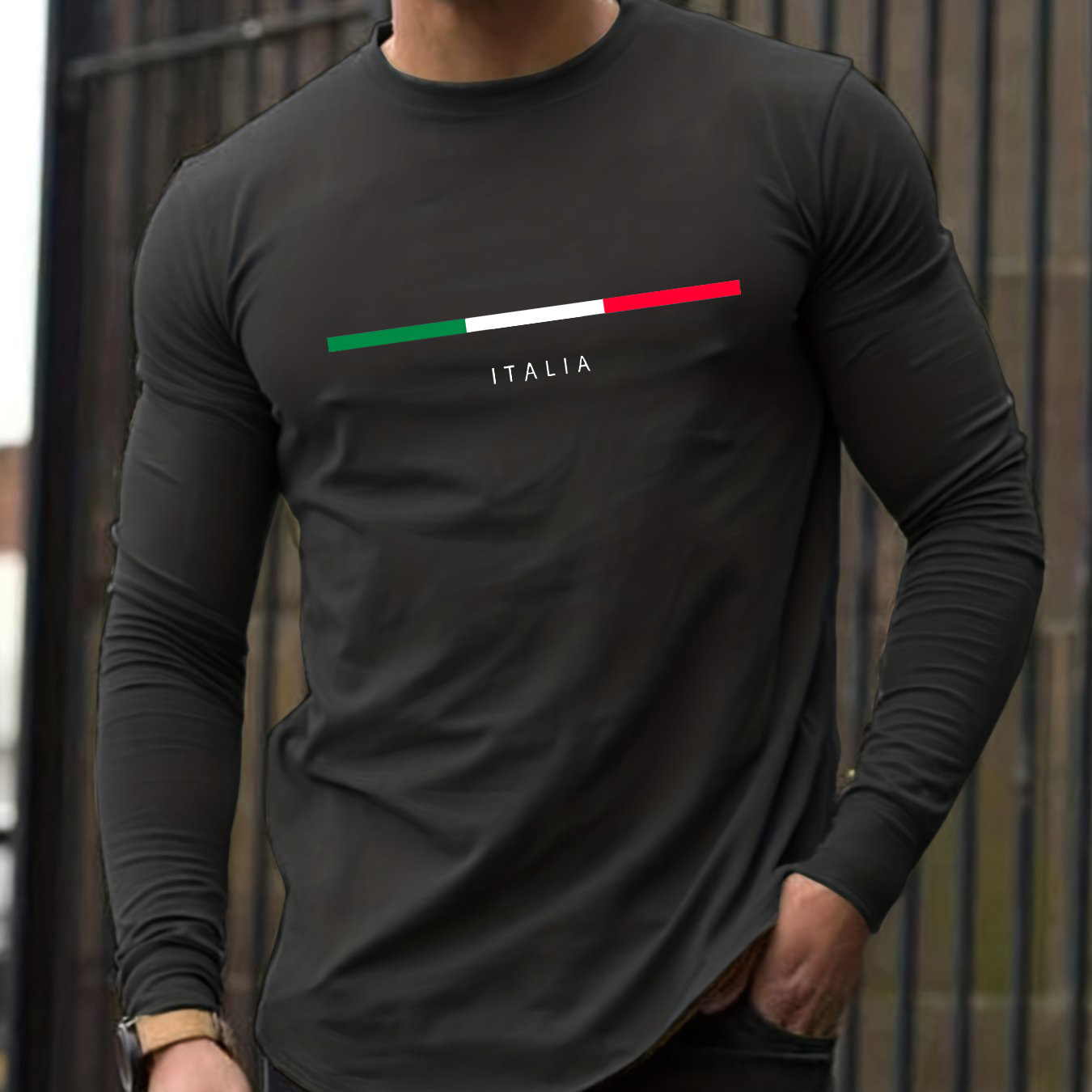 100% pure cotton men's long sl - Mens Fashion Casual 评论和价格