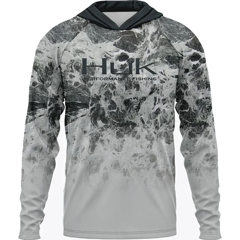 HUK Fishing Long Sleeve UPF 50 - Men'S Fashion Over 50 评论和价格