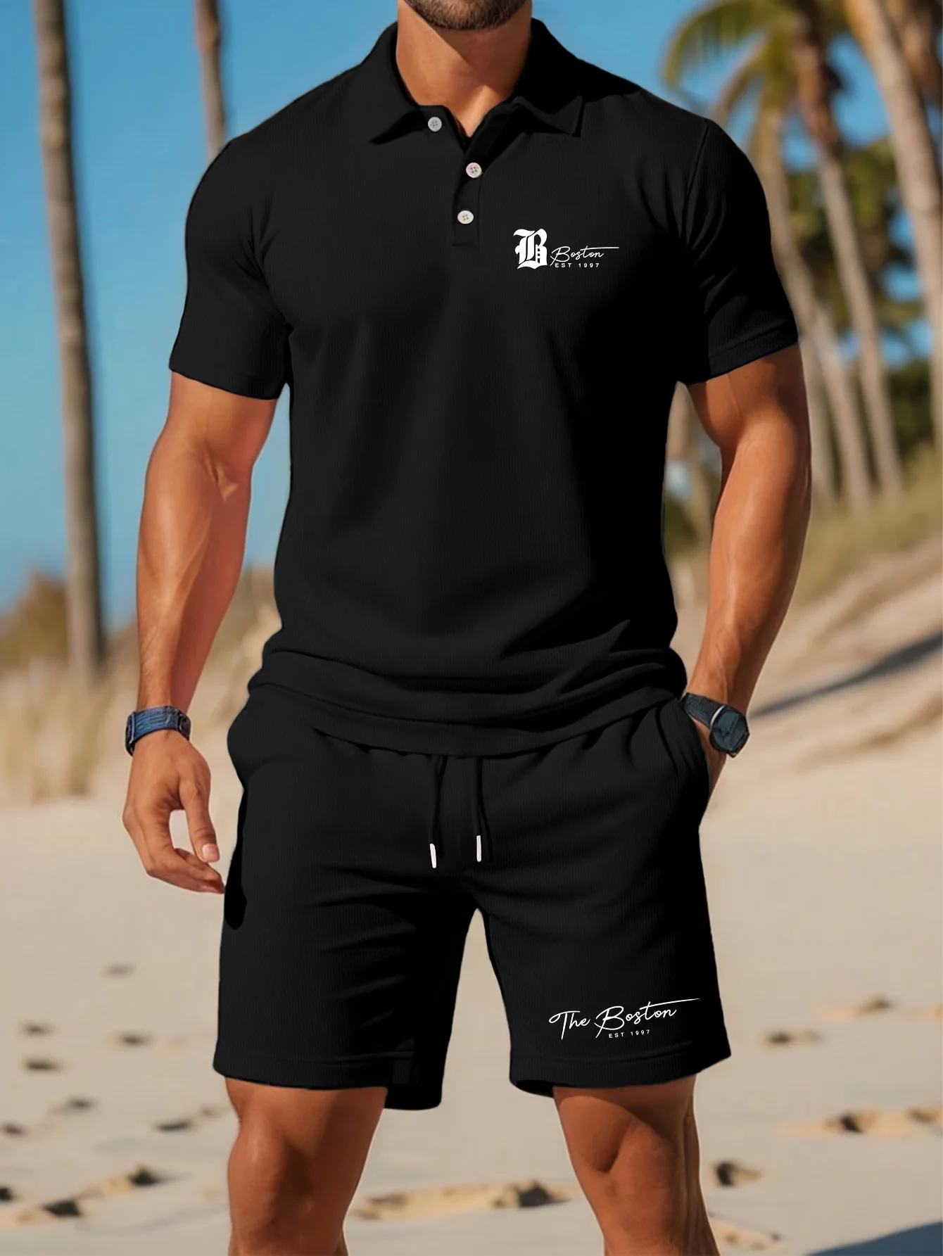 Summer New Men's Polo Shirt Se - Queer Men'S Fashion 评论和价格