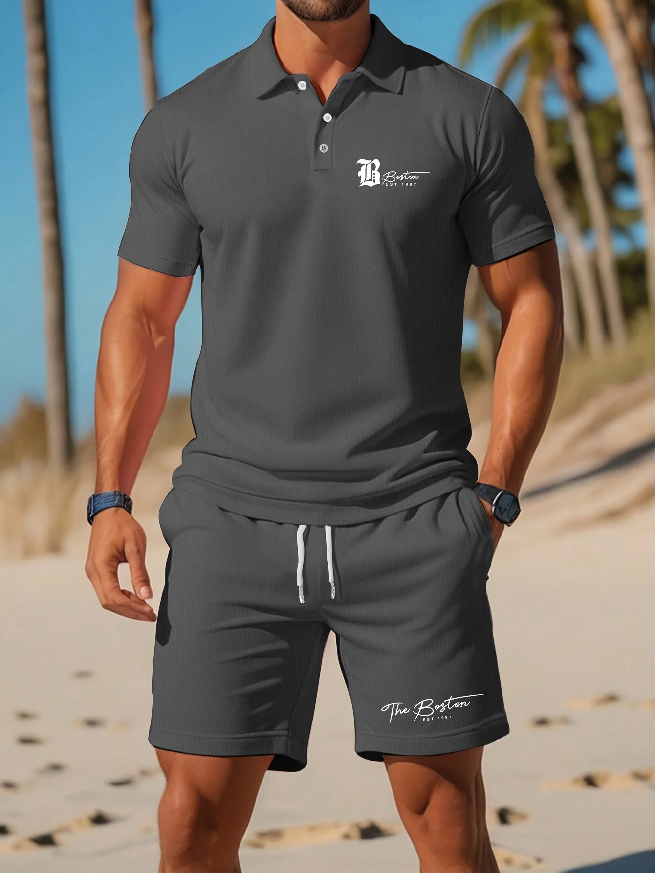 Summer New Men's Polo Shirt Se - Queer Men'S Fashion 评论和价格