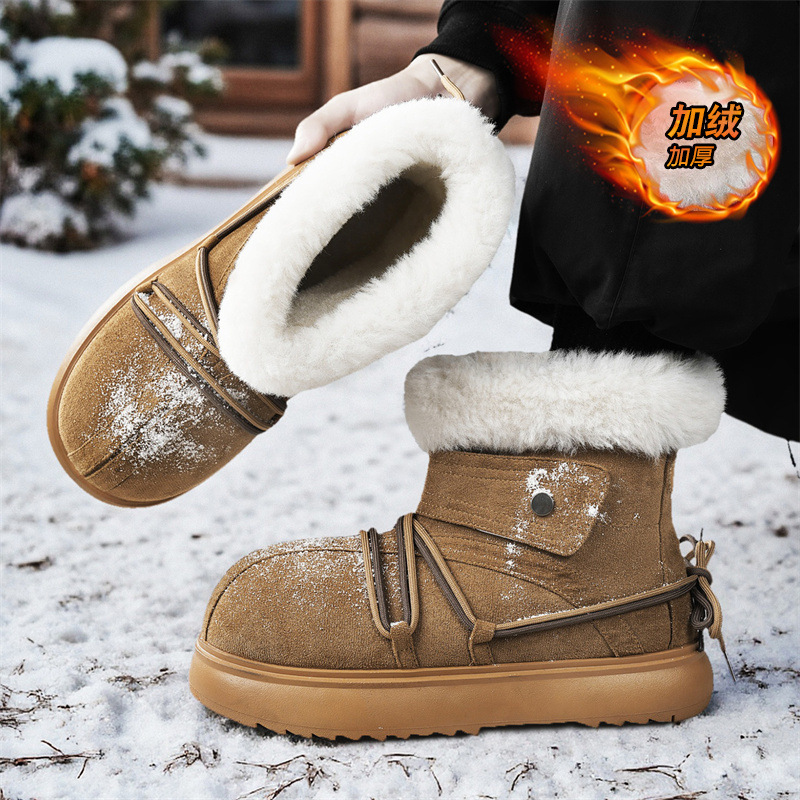 2025 New Winter Men Snow Boots - Men'S Fashion Videos 评论和价格