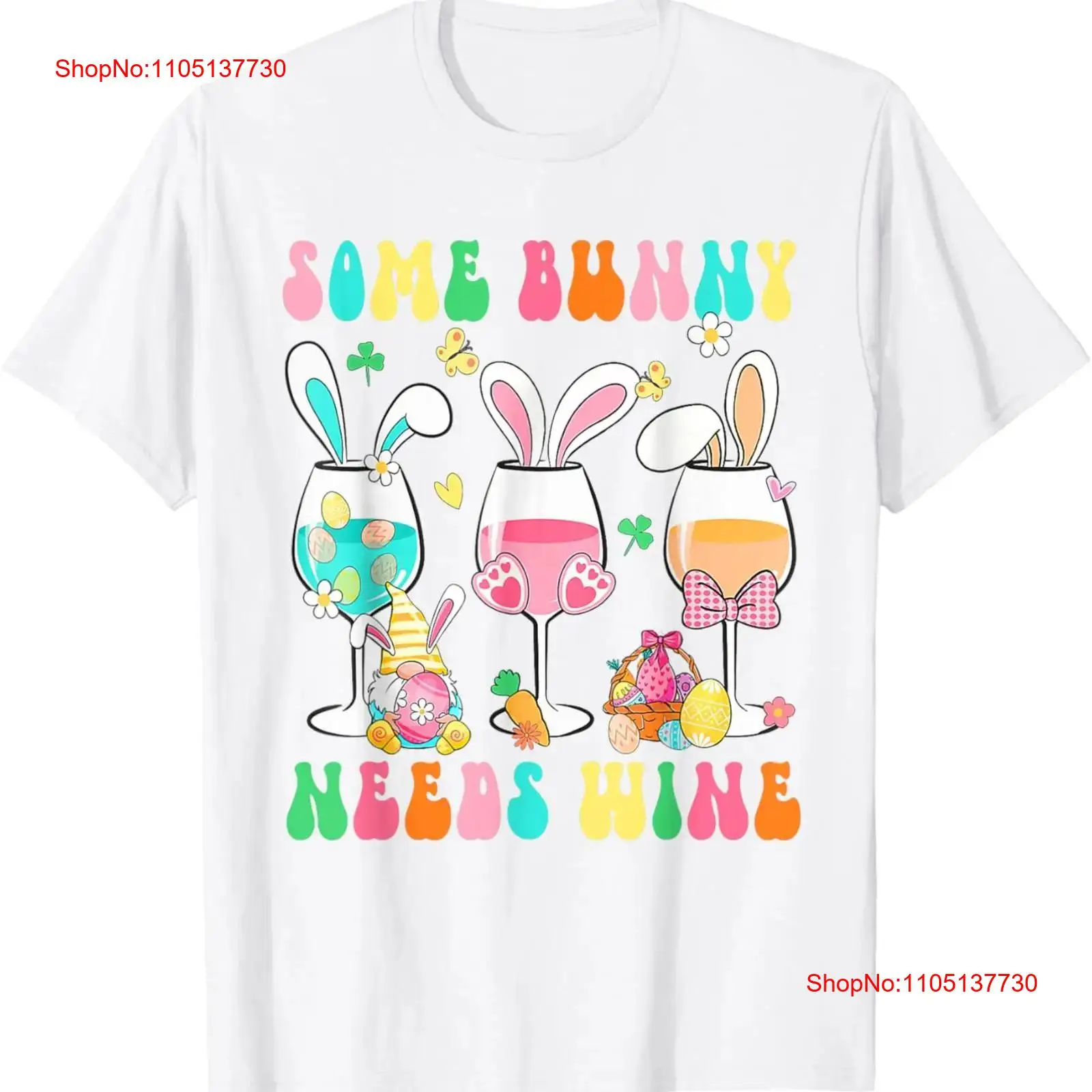 Some Bunny Needs Wine Glasses  - Men'S Fashion Easter 评论和价格