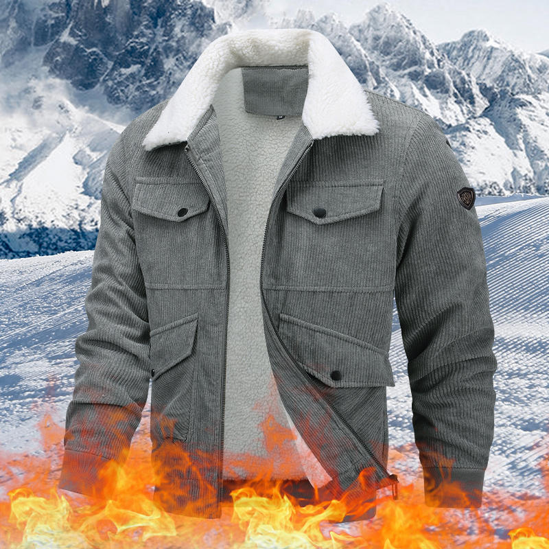 Men's Jackets New Winter Thick - Windbreaker Men Zip 评论和价格