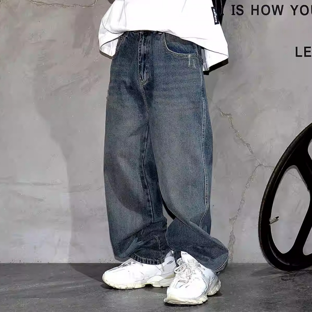 High Quality Hip Hop Stacked B - Men'S Fashion With Baggy Jeans 评论和价格