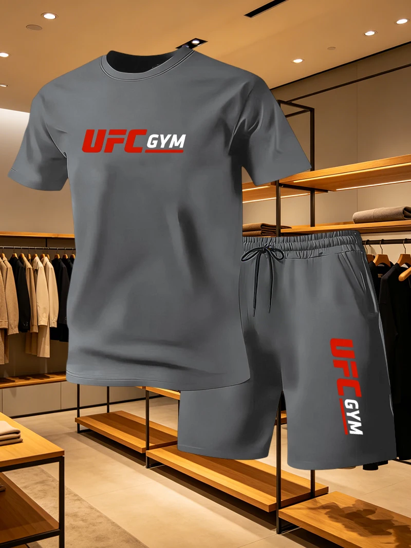 Men's Fashion T-shirt Shorts U - Queer Men'S Fashion 评论和价格