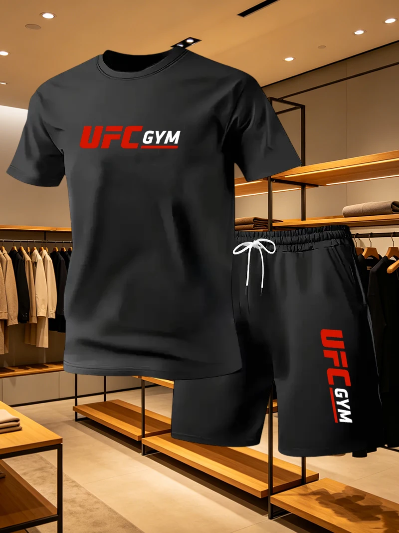 Men's Fashion T-shirt Shorts U - Queer Men'S Fashion 评论和价格