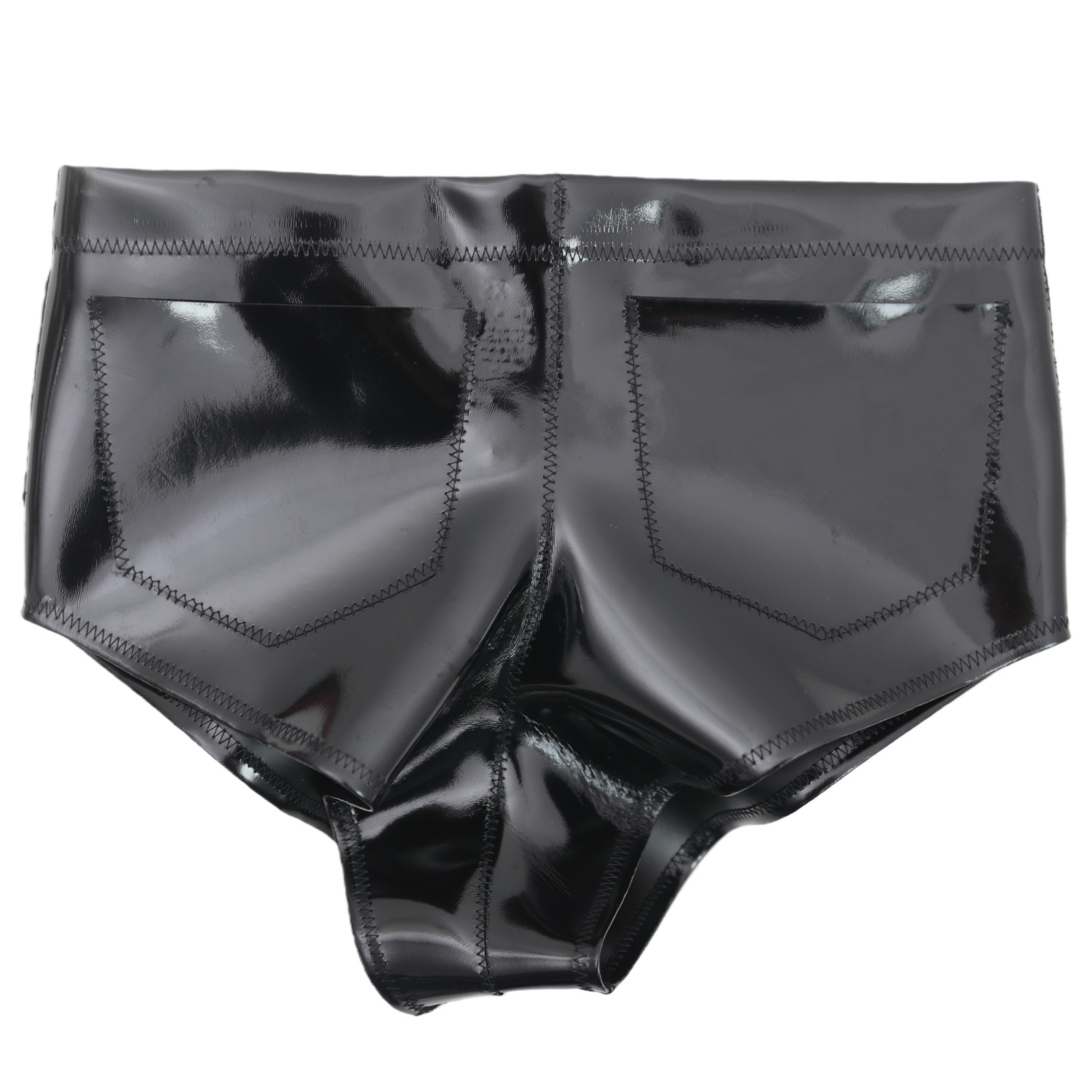 Women Men Glossy Pocket Shorts - Men'S Fashion Videos 评论和价格