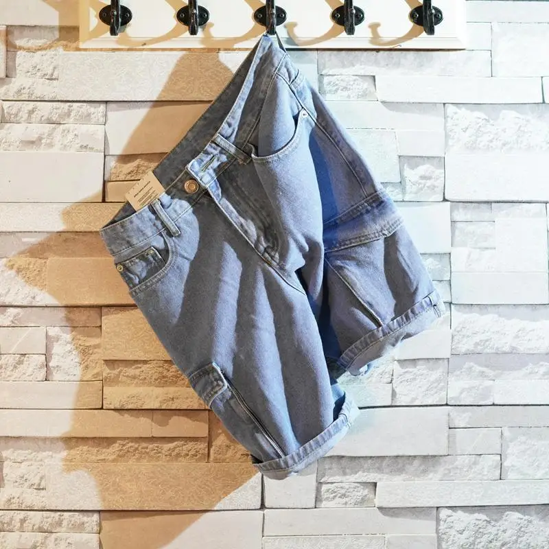 Loose Straight Short Jeans Pan - Men'S Fashion With Baggy Jeans 评论和价格