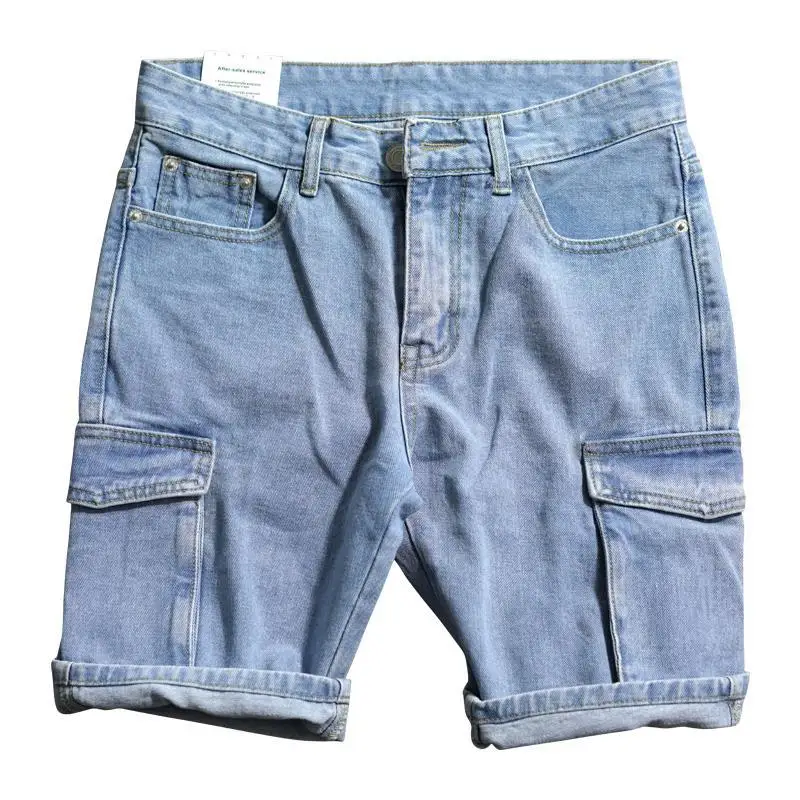 Loose Straight Short Jeans Pan - Men'S Fashion With Baggy Jeans 评论和价格