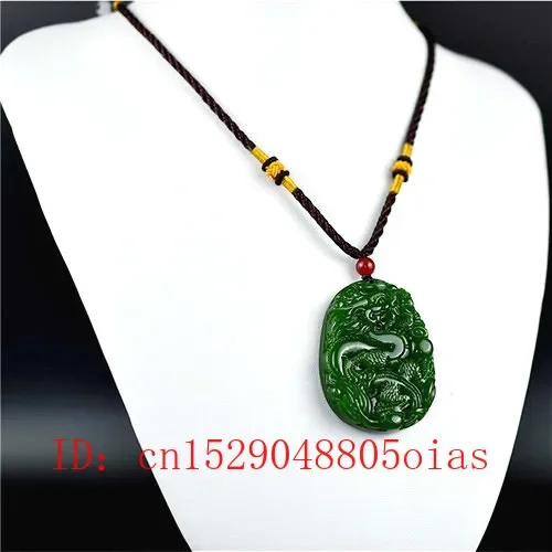 Natural Green Chinese Jade Dra - Men'S Fashion Accessories 评论和价格