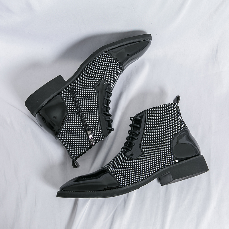 High Quality Men Boots Fashion - Mens Fashion Dress 评论和价格