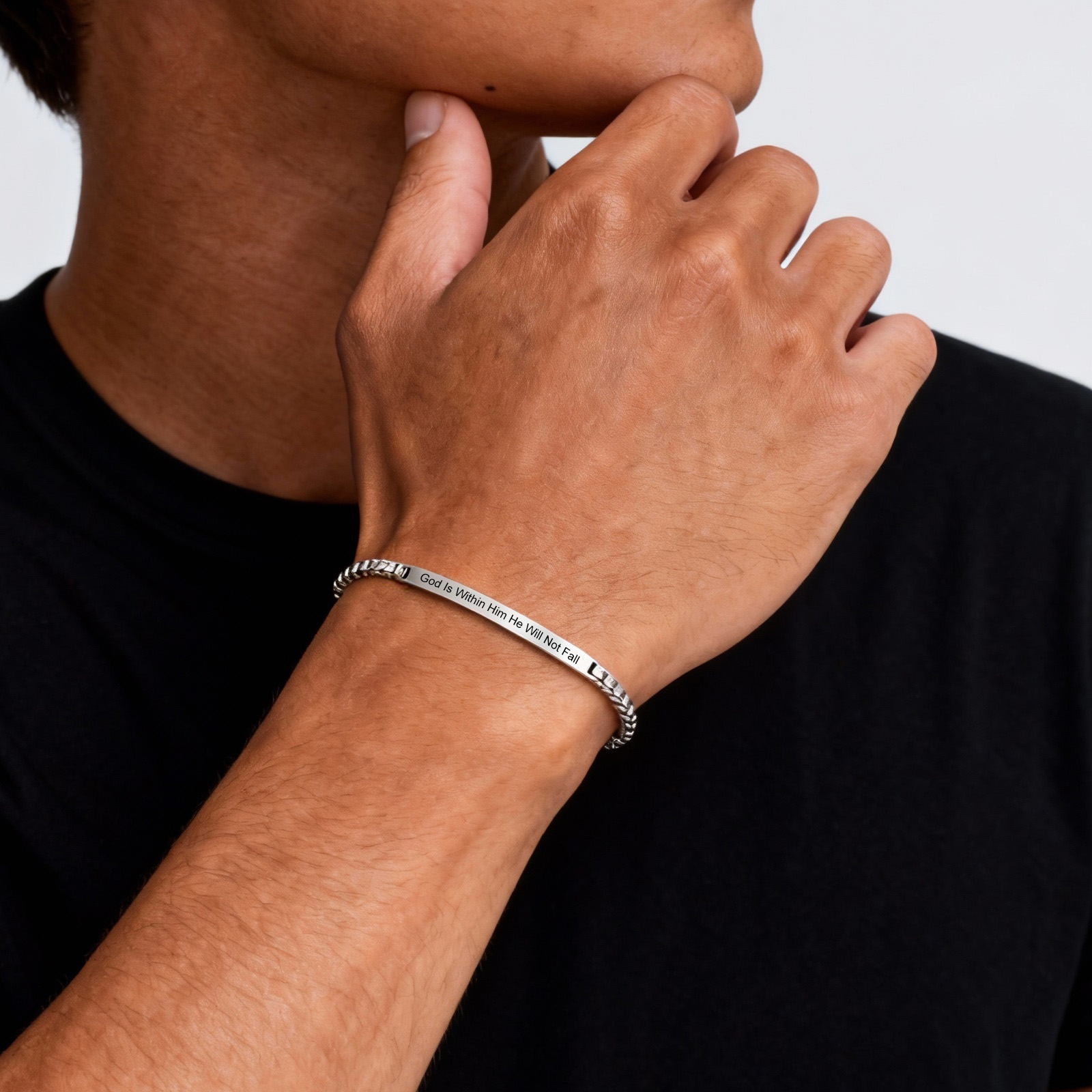 Easter Chain Bracelet for Men  - Men'S Fashion Easter 评论和价格