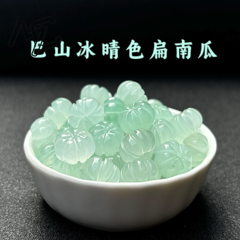 10pcs A Green Jade Pumpkin Bea - Men'S Fashion Accessories 评论和价格