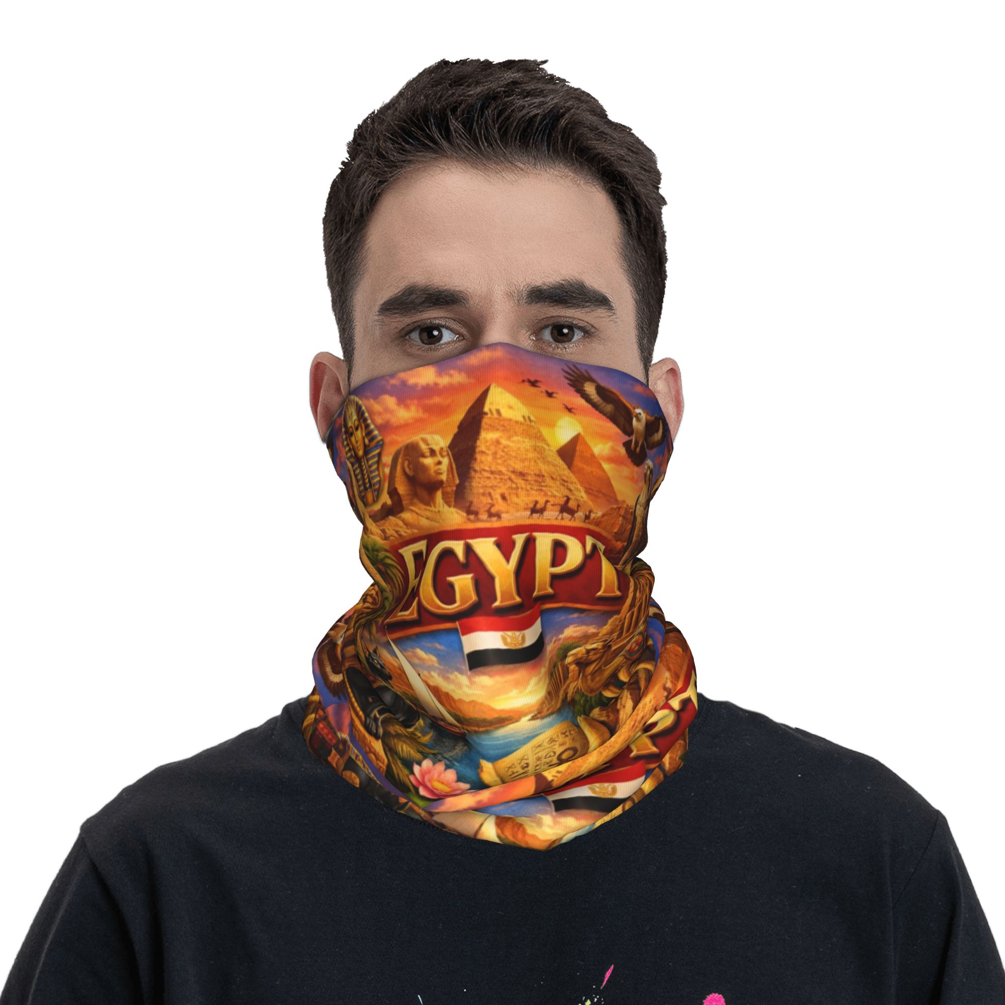 The Sphinx of Egypt Bandana Ne - Men Fashion Egypt 评论和价格