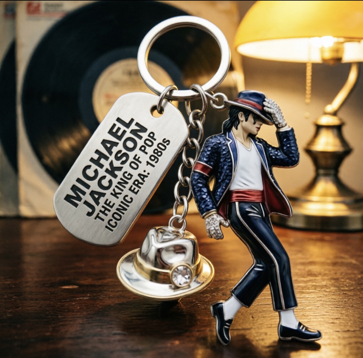 Michael Jackson Keychain, Clas - Men'S Fashion Usa 评论和价格