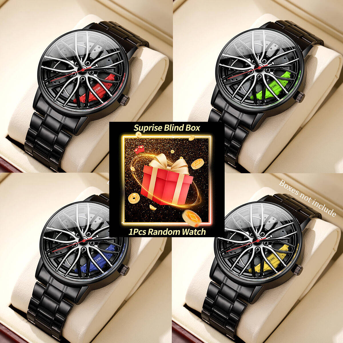 1PC Surprise Mystery Watch Bli - Mens Fashion Watch 评论和价格