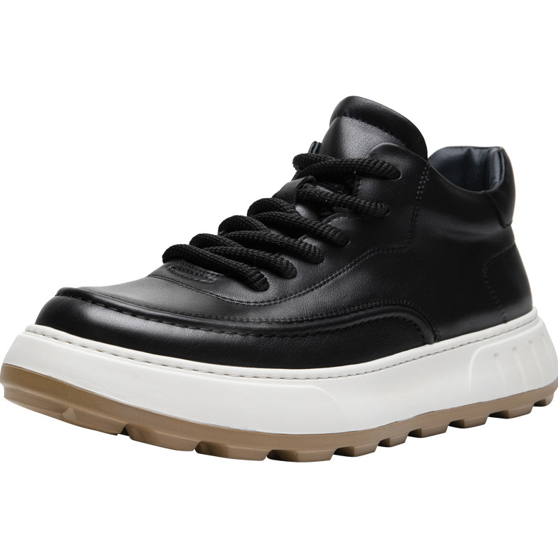 Fashion Genuine Leather  Comba - Mens Fashion Combat Boots 评论和价格