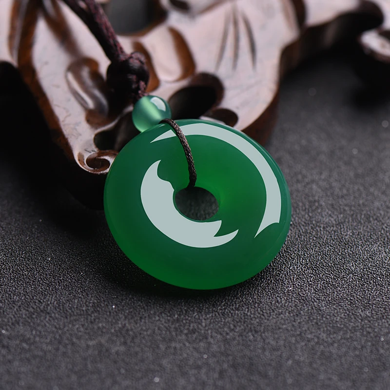 Natural Multicolor Jade Doughn - Men'S Fashion Accessories 评论和价格