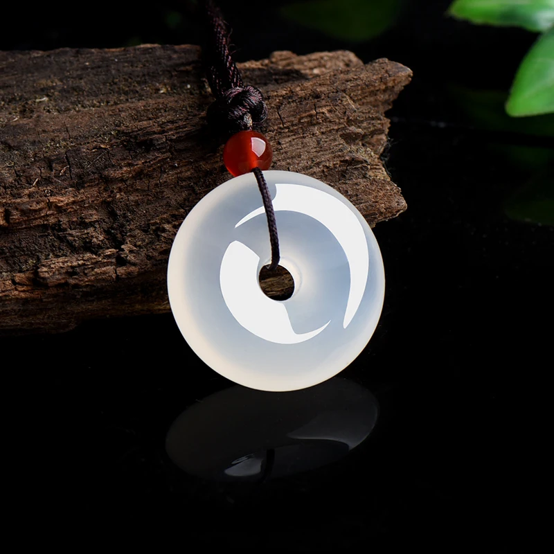 Natural Multicolor Jade Doughn - Men'S Fashion Accessories 评论和价格