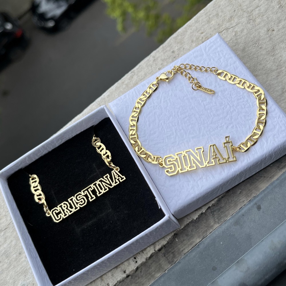 DUOYING Custom Name Hollow Nec - Men'S Fashion Gold Chain 评论和价格