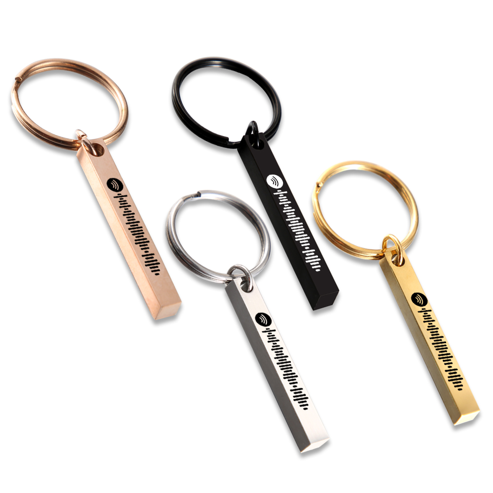 Personalized Music Spotify Cod - Men'S Fashion Gold Chain 评论和价格