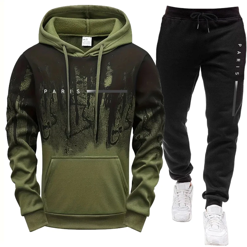 Men's Set/Hoodie/Pants Paris N - Men'S Fashion Trousers 评论和价格