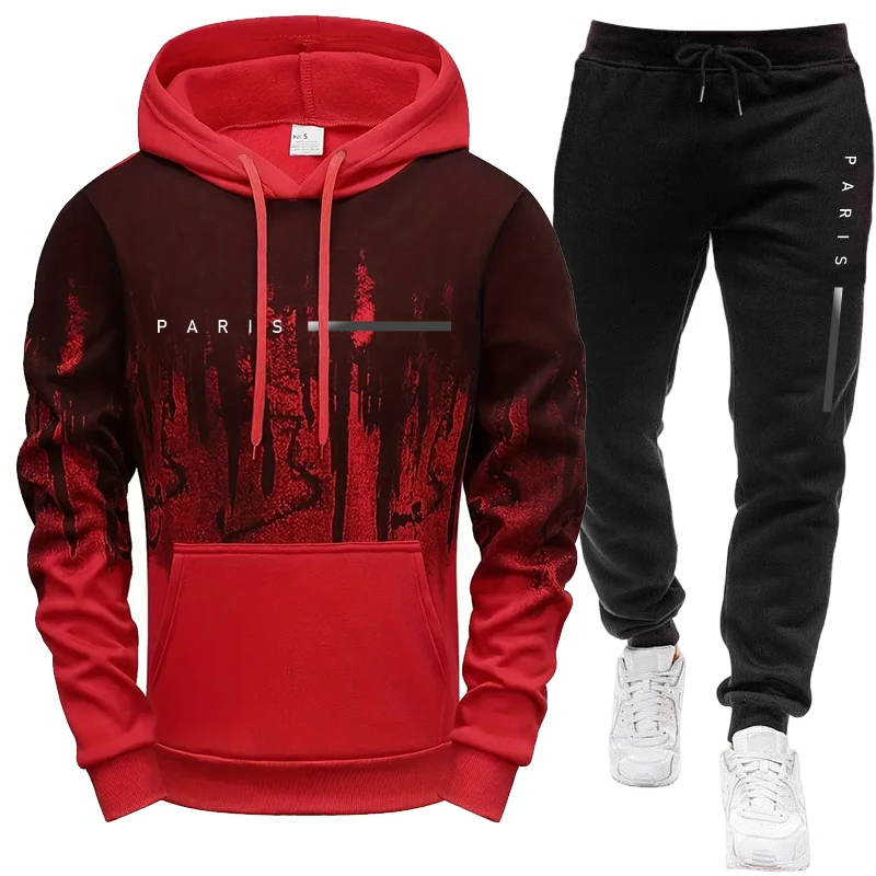 Men's Set/Hoodie/Pants Paris N - Men'S Fashion Trousers 评论和价格