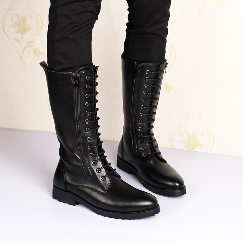 men's luxury fashion high boot - Mens Fashion Dress 评论和价格