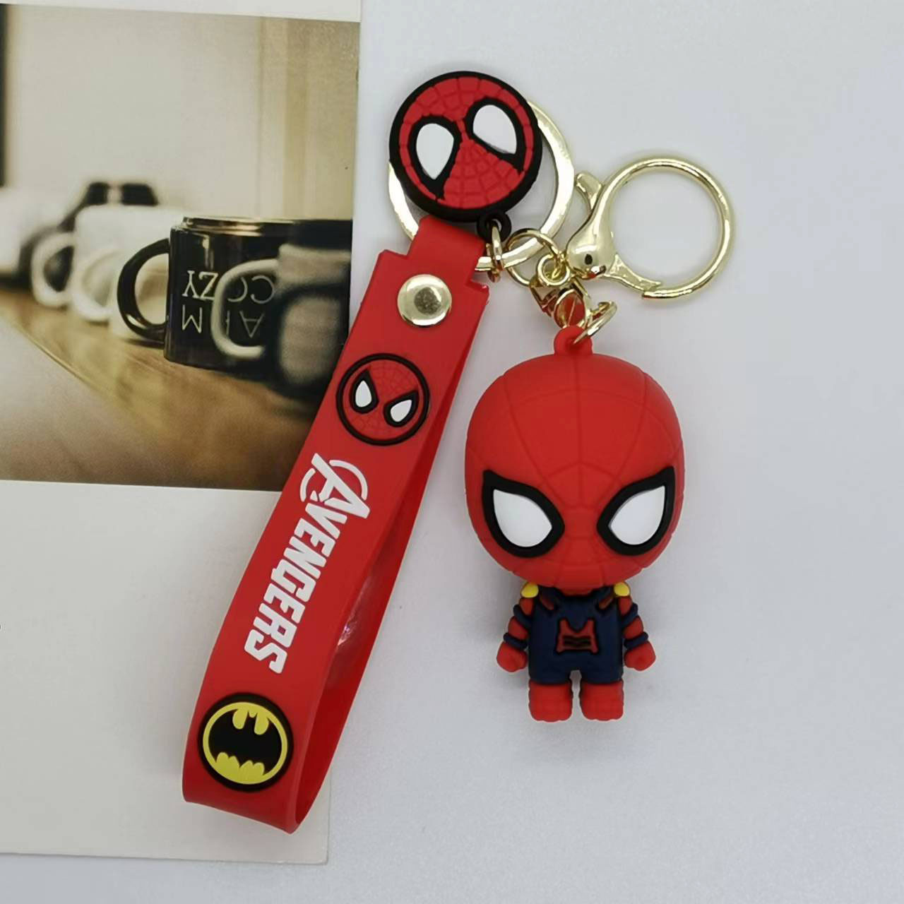 Creative Cartoon Spider Man Do - Men Fashion Key 评论和价格