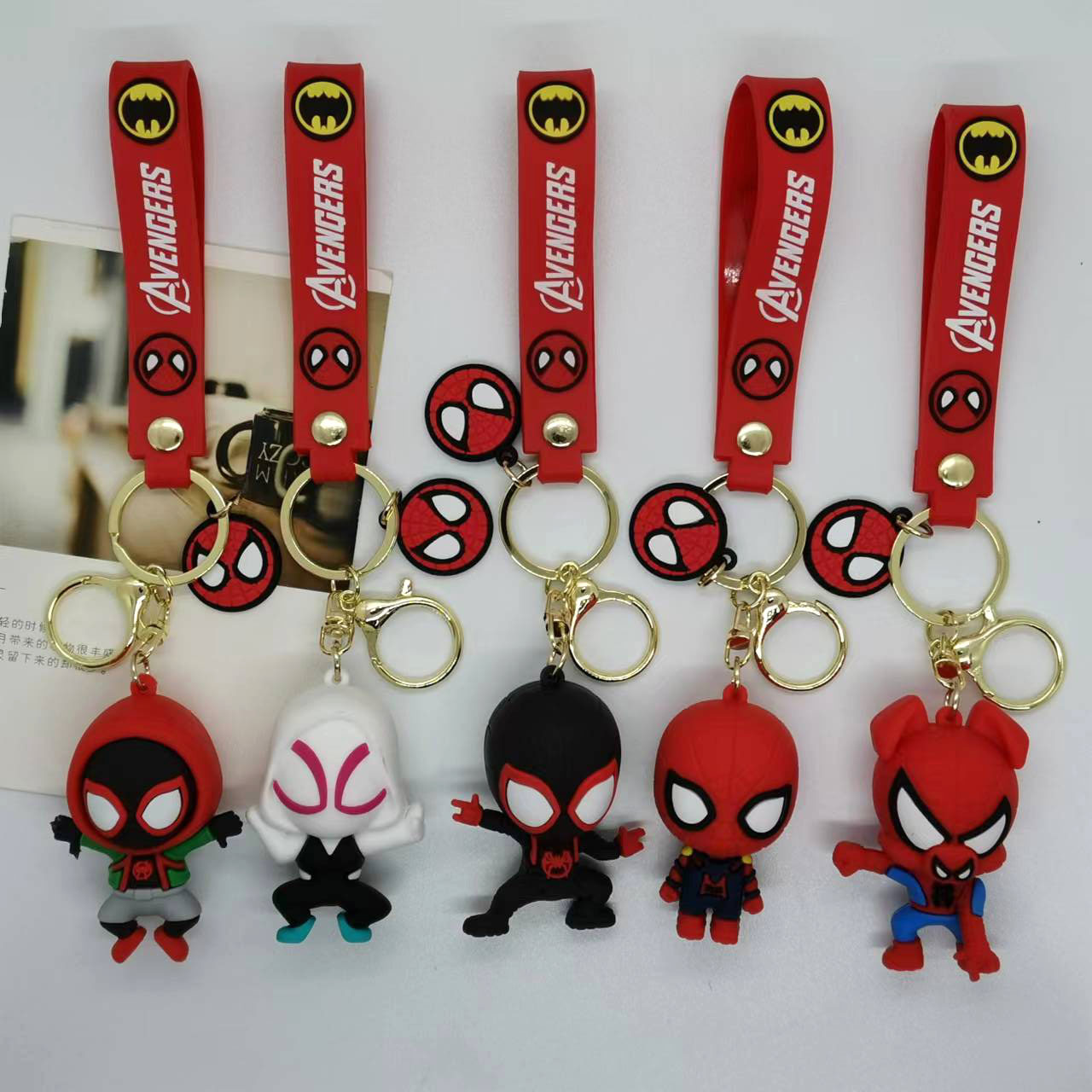 Creative Cartoon Spider Man Do - Men Fashion Key 评论和价格