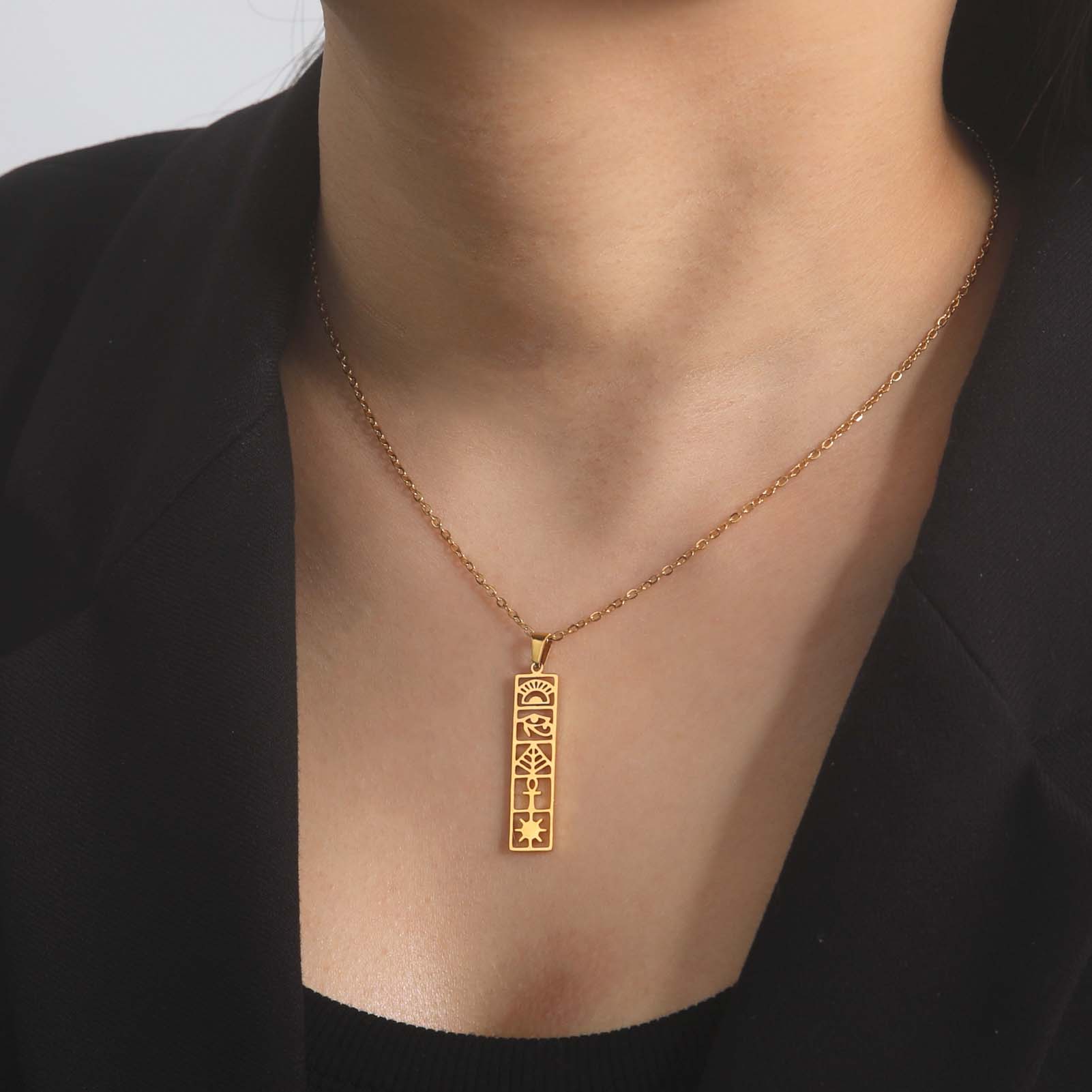 Skyrim Egyptian Ankh Hieroglyp - Men Fashion Egypt 评论和价格