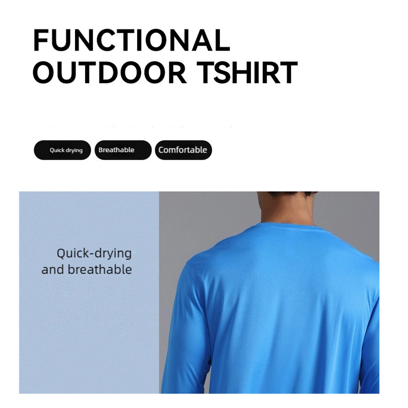 Summer UPF 50+ Long Sleeve T-S - Men'S Fashion Over 50 评论和价格