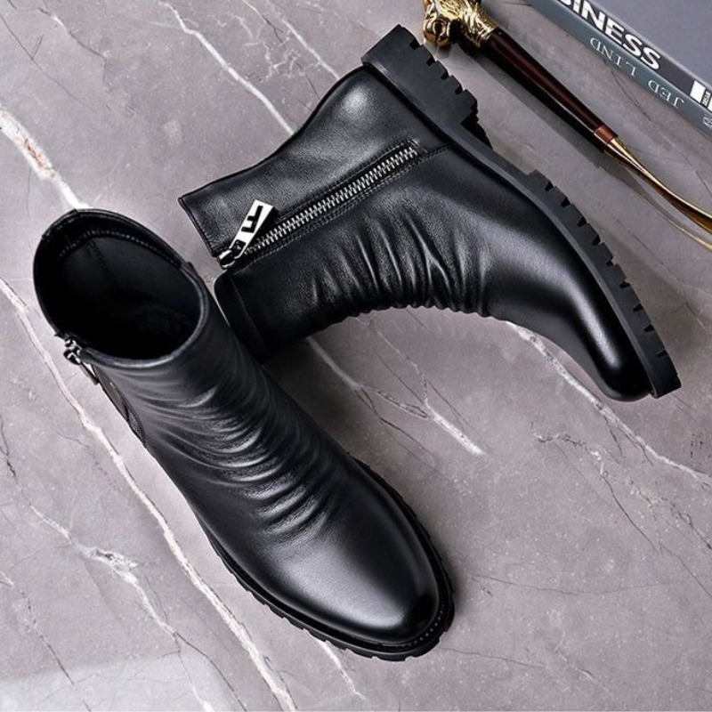High Quality Men's High Top Bo - Mens Fashion Dress 评论和价格