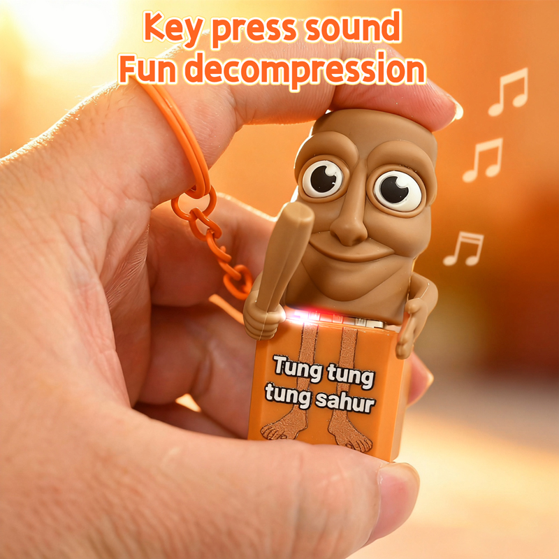 Tung tung tung Sahur Keychain  - Men Fashion Key 评论和价格