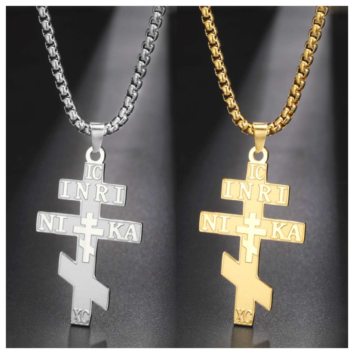 1pc Jeshayuan Stainless Steel  - Men'S Fashion Easter 评论和价格